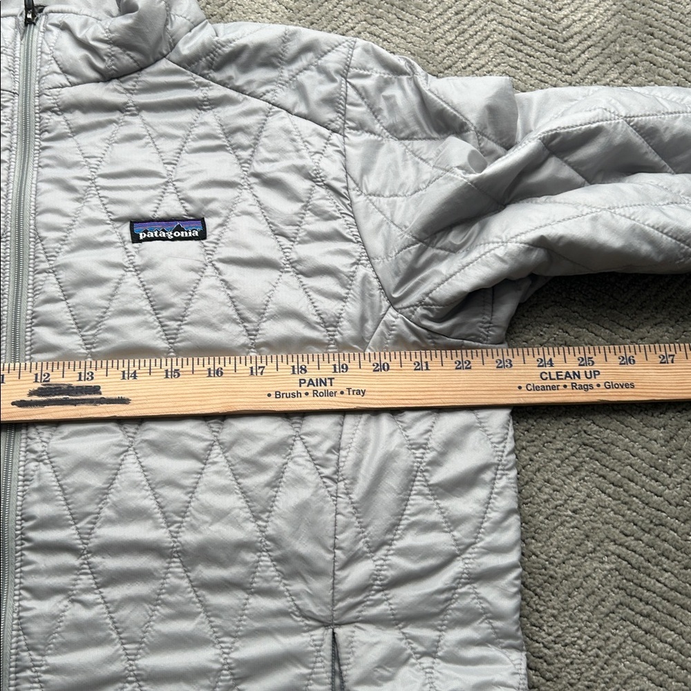 Patagonia Women's MICRO PUFF JACKET Down Puffer Feather Prima Loft Gray Size XL - Picture 8 of 10